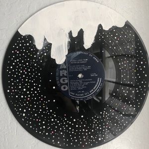 DRIP PAINTED RECORD